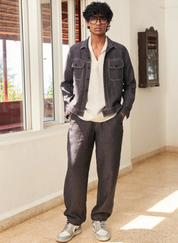 Graphite Relaxed Jogger Pants