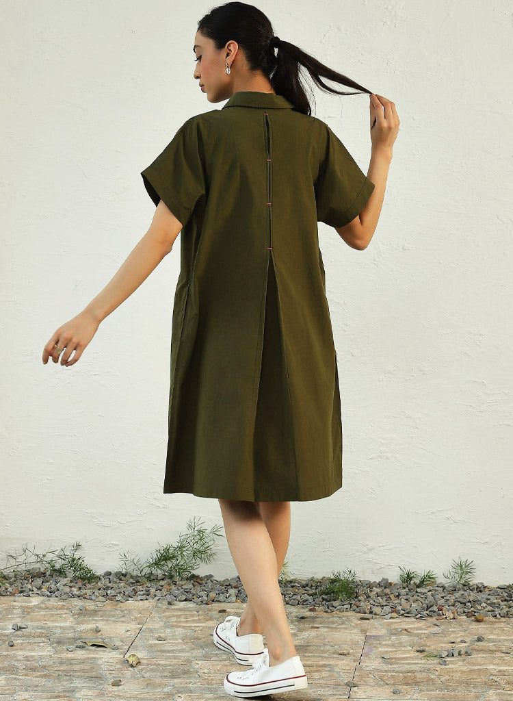 Green Backpackers Dress