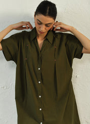 Green Backpackers Dress