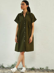 Green Backpackers Dress