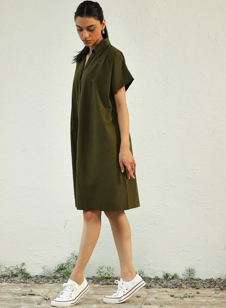 Green Backpackers Dress