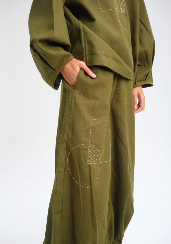 Green Calla Top