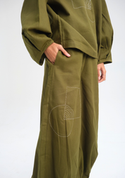 Green Calla Top