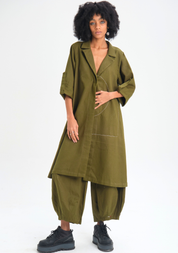 Green Camellia Blazer