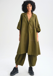 Green Camellia Blazer