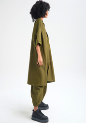 Green Camellia Blazer