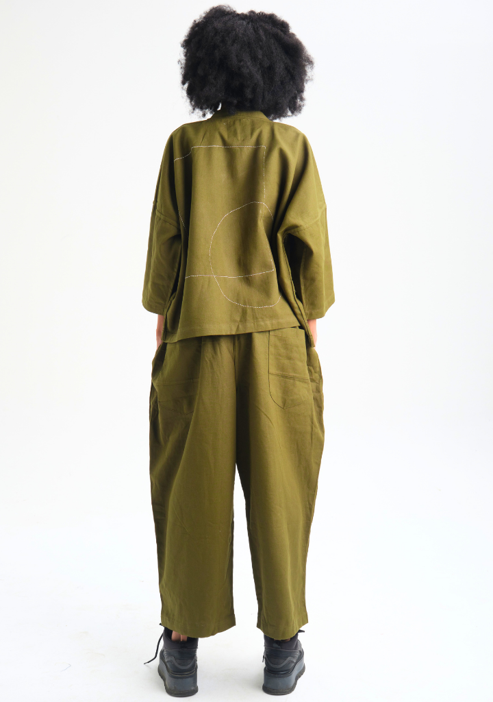 Green Dahlia Top