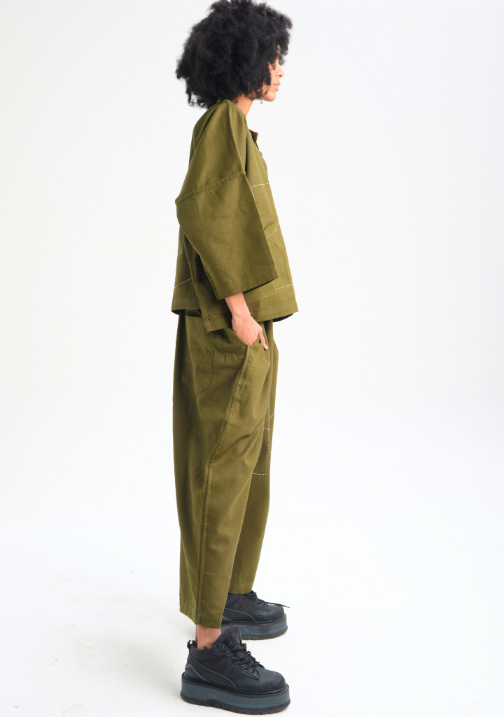 Green Dahlia Top