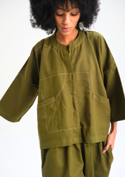 Green Dahlia Set