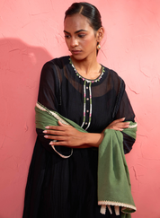 Green Zoya Dupatta