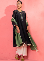 Green Zoya Dupatta