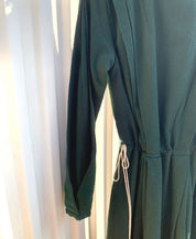 Green Drawstring Dress