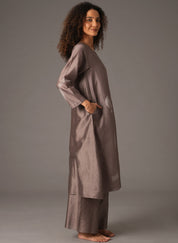 Greige Dress Scarf Set