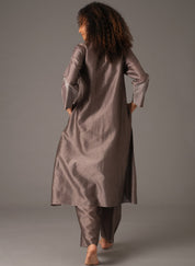 Greige Dress Scarf Set