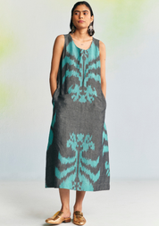 Grisaille Sleeveless Dress