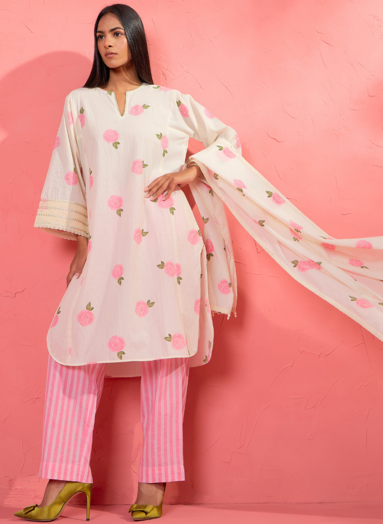 Gul Rose Dupatta