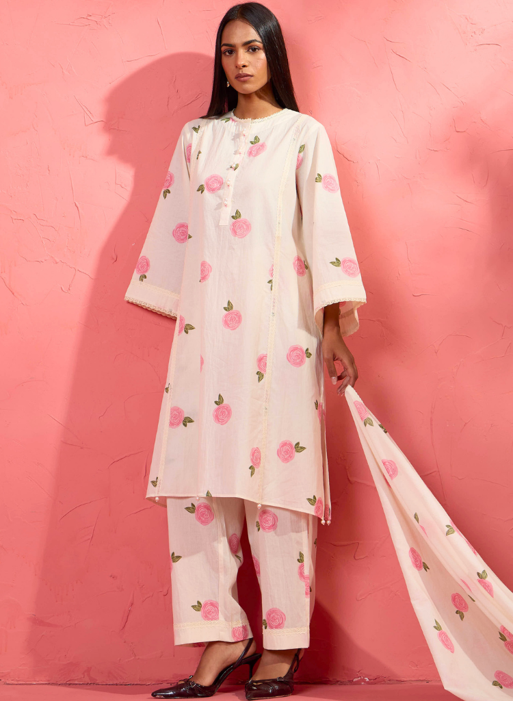 Gul Rose Dupatta