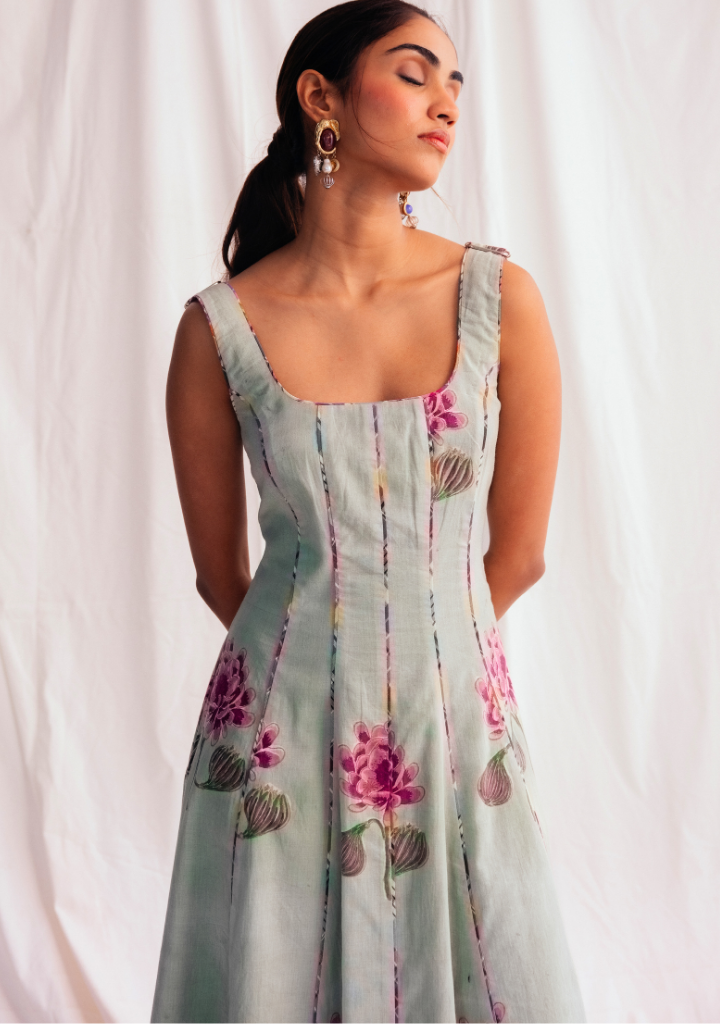 Gulkand Panel Dress