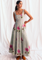 Gulkand Panel Dress