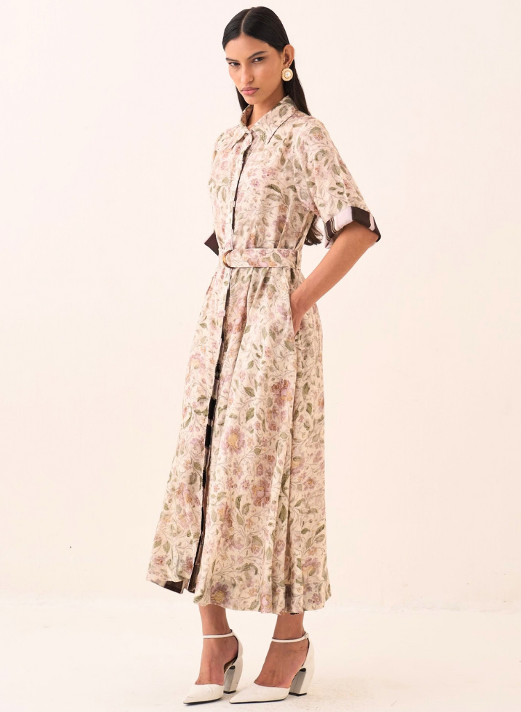 Gulzar Front Placket Dress