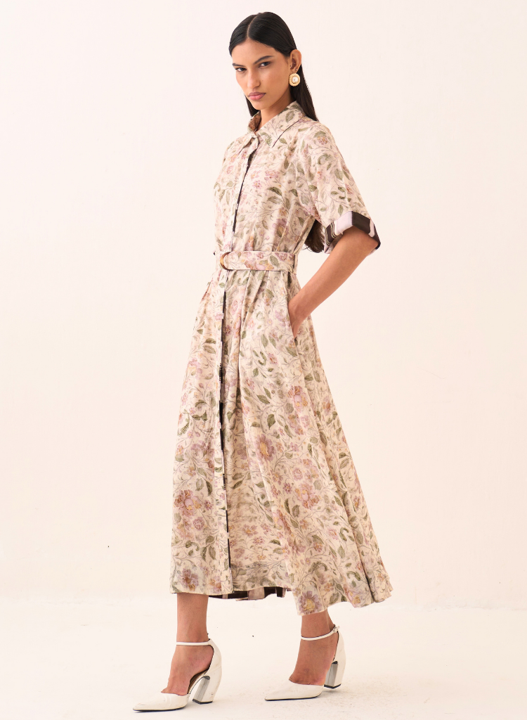Gulzar Front Placket Dress