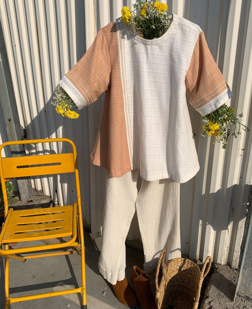 Half & Half Panel Top