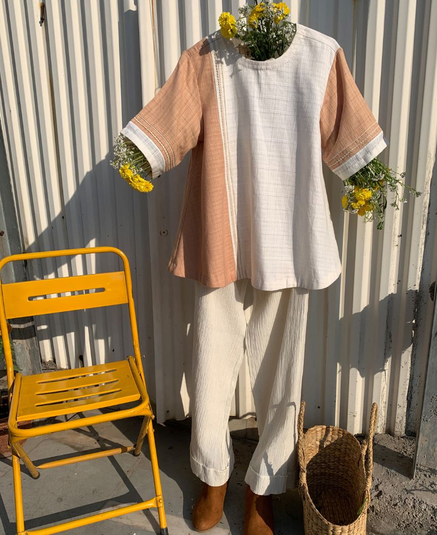 Half & Half Panel Top