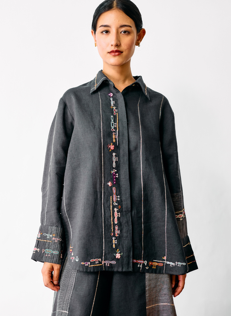 Hanat Embroidered Bird Set