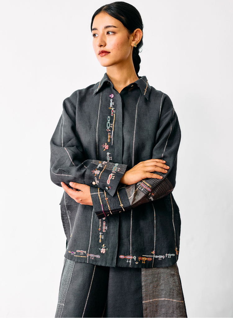 Hanat Embroidered Bird Set