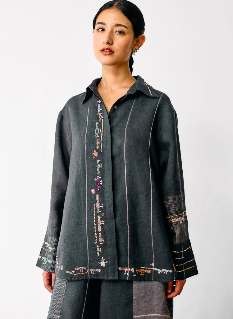 Hanat Embroidered Bird Set