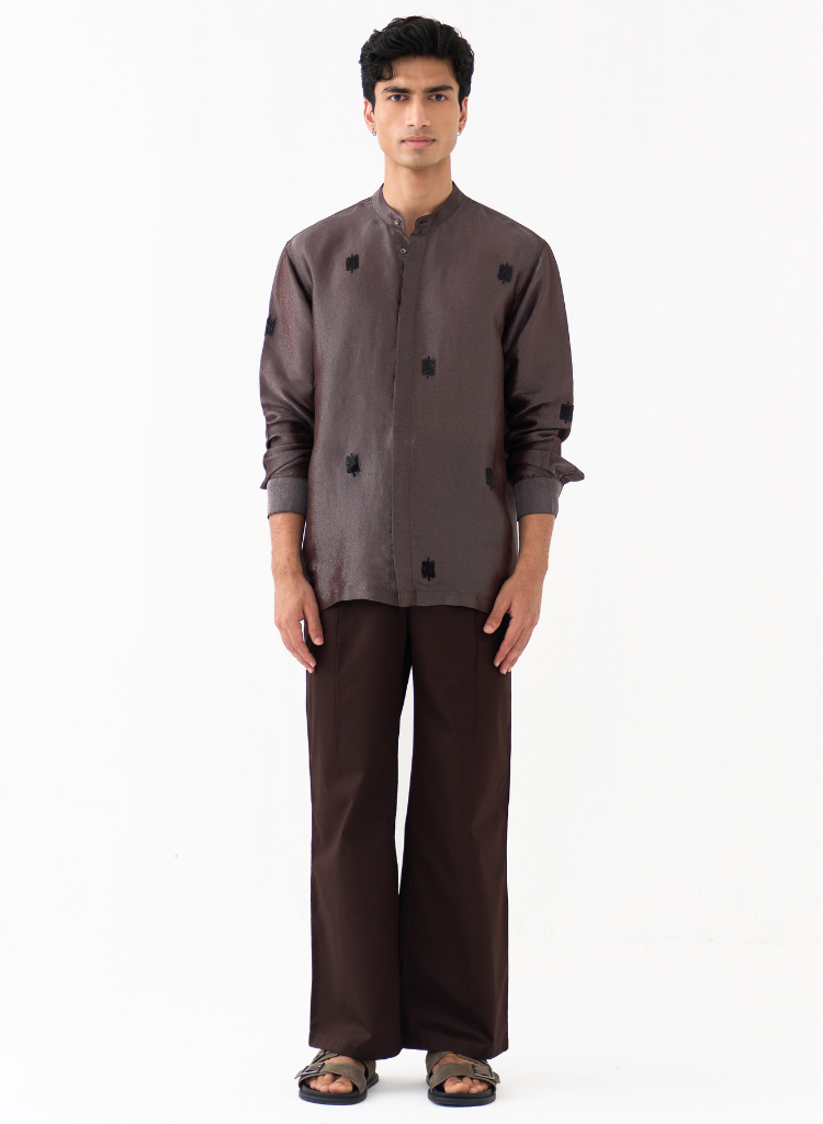 Hand Emb. Detail Shirt