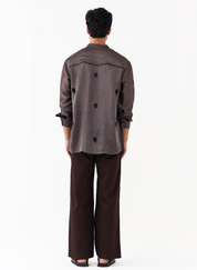 Hand Emb. Detail Shirt