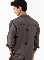 Hand Emb. Detail Shirt