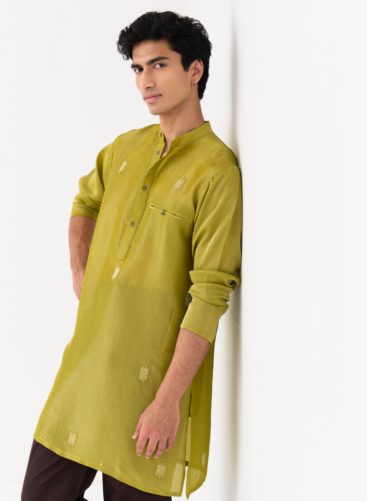 Hand Em Detail Kurta