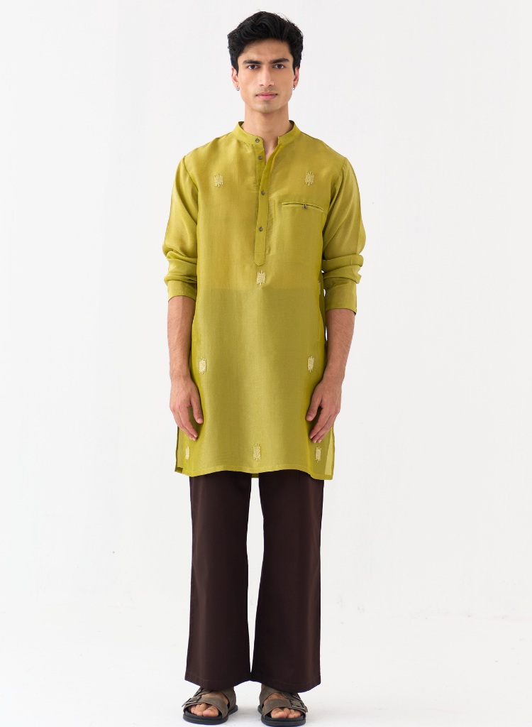 Hand Em Detail Kurta