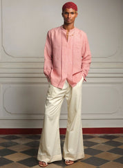 Wide Leg Drill Trouser