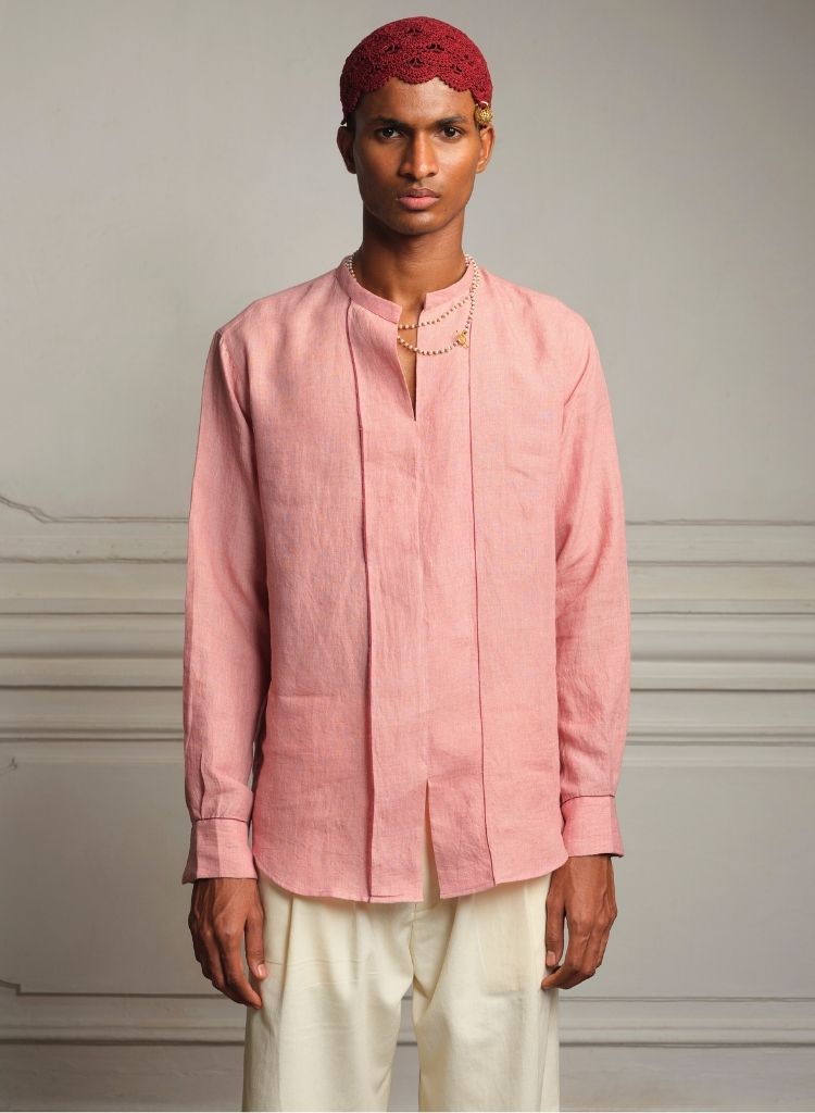 Handwoven Linen Shirt