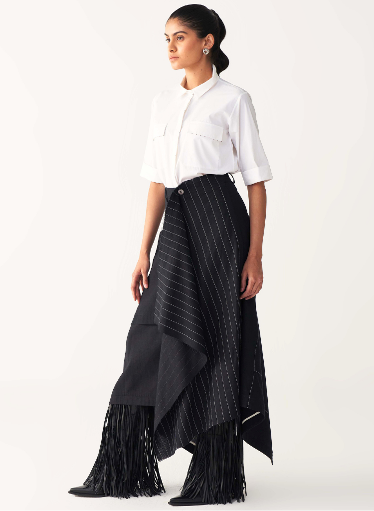 Hankerchief Skirt Set