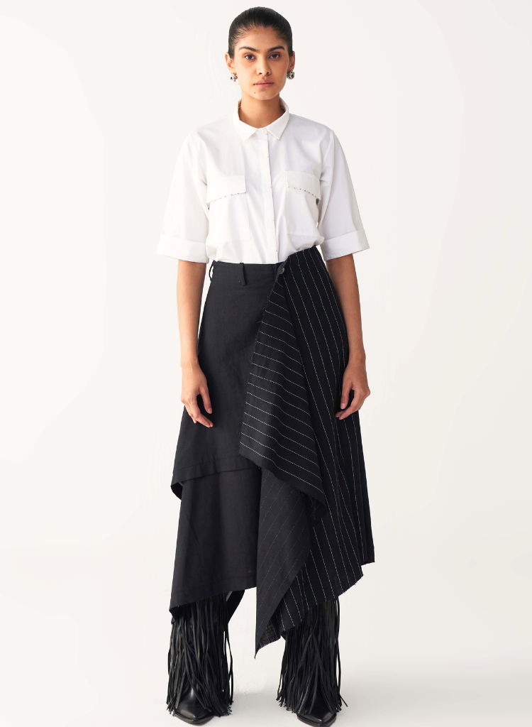 Hankerchief Skirt Set