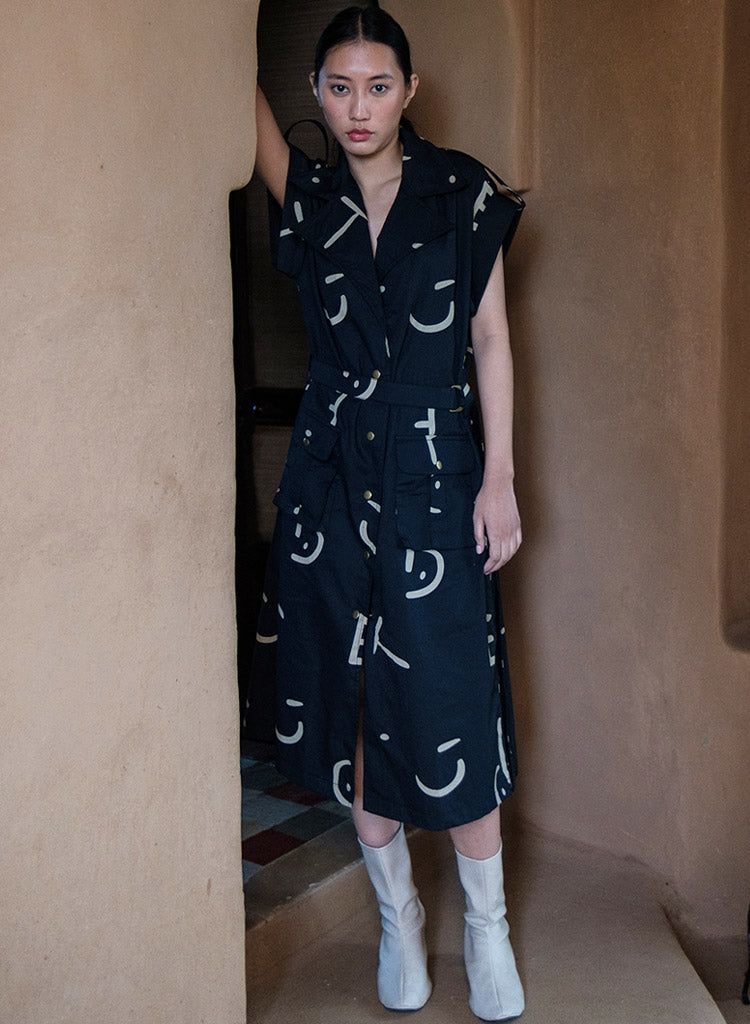 Harajuku Line Trench