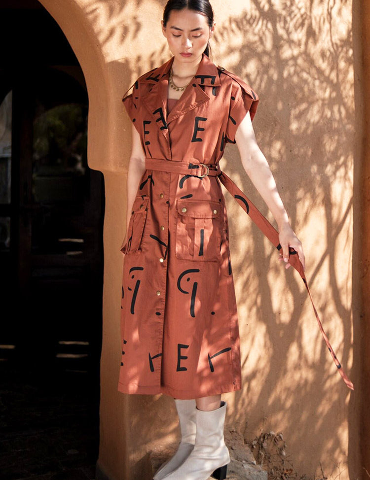 Harajuku Line Trench