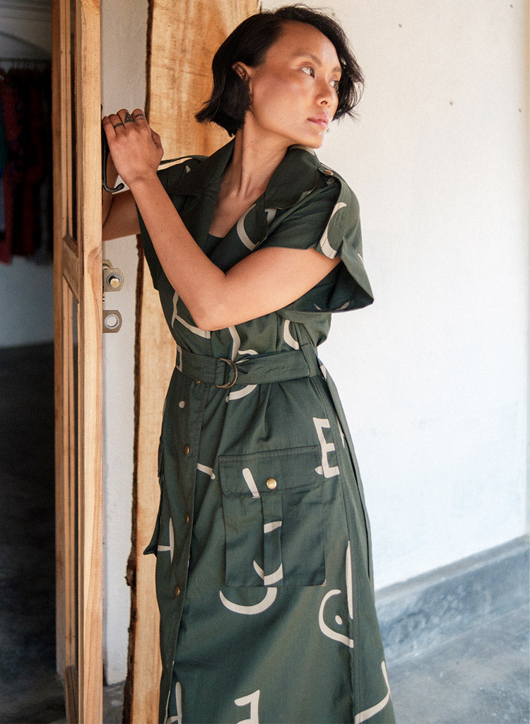 Harajuku Line Trench