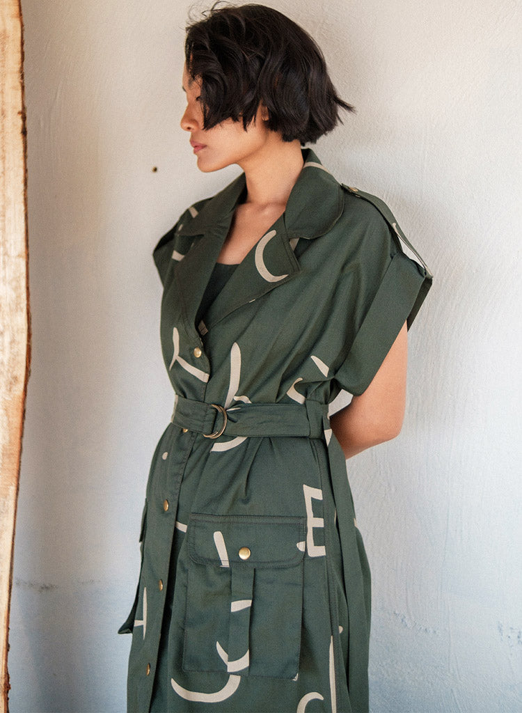 Harajuku Line Trench