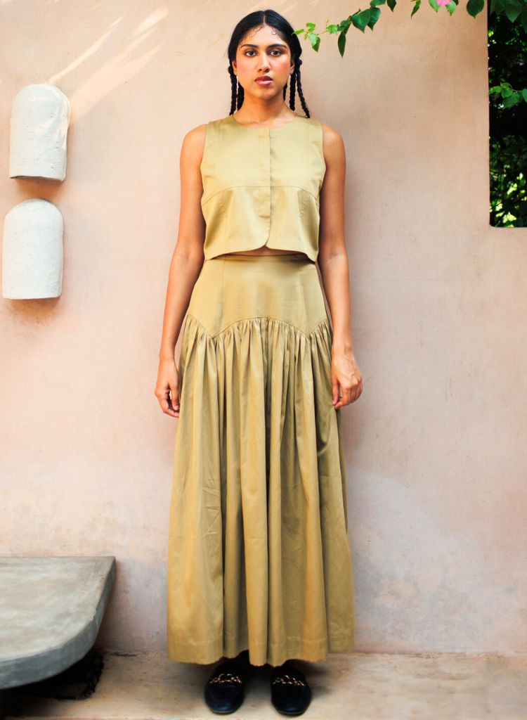 Harper Gathered Skirt