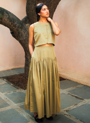 Harper Gathered Skirt