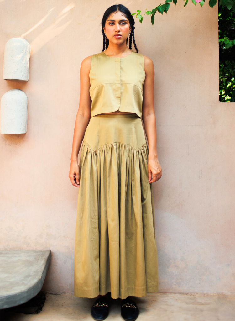 Harper Gathered Skirt