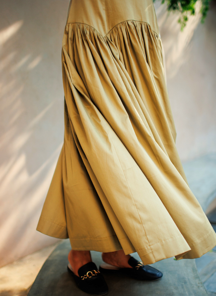 Harper Gathered Skirt