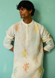 Haruto Hand Embroidered Kurta