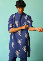 Haruto Hand Embroidered Kurta