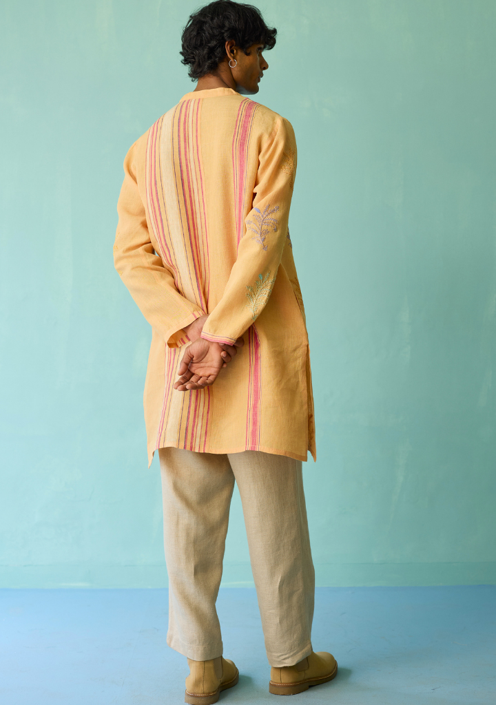 Haruto Hand Embroidered Kurta